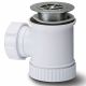 Polypipe Nuflo Shower Trap Including Chrome Plated Grid 40mm PST3