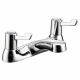 Armitage Shanks Sandringham Bath Filler (Includes Lever Heads) Chrome 2 Tap Holes Deck Mounted S7642AA