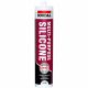 Soudal General Multi Purpose Silicone Low Modulus Acetoxy Sealant With Fungicide 270ml Clear 121644