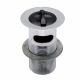 Peerless Basin Waste Slotted with Metal Check Nut & Poly Plug 1.1/4 x 3.1/2in Chrome 201283