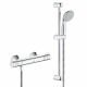 Grohe Grohtherm 800 Thermostatic Shower Valve Chrome Exposed with Multi Mode Slide Rail Kit 34565001