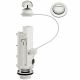 Siamp Optima Dual Flush Drop Valve Including Chrome Plated Button & Cable 2 Outlet 50mm 32500210