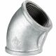 Crane Malleable 45 Degree Elbow FXF 155G 3/4in Galvanised