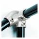 Crosco Handrail Clamp Left Hand Level To Sloping Down Side Outlet Elbow 30-45 40mm 48.3mm C201LH.C201